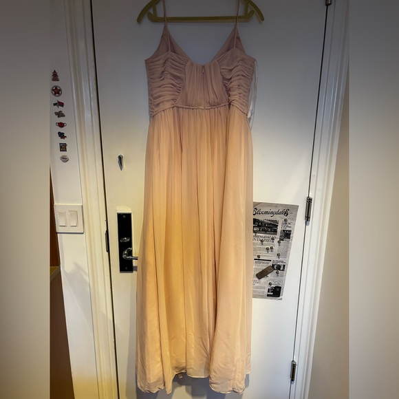 Hayley Paige Blush Bridesmaid Dress - Style 5951 - Picture 3 of 6